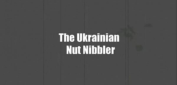  Nika Noire THE UKRAINIAN NUT NIBBLER is a big-titted slut who has a sopping wet mouth and works hard to finish the dick for a CUM LOAD FACIAL!